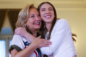 Cecilia Morel recibió a la esposa de Juan Guaidó en La Moneda