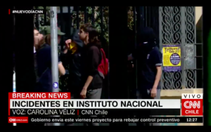 VIDEOS | Incidentes se registran en el Instituto Nacional en medio de votación para definir si será mixto
