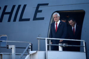 Presidente Piñera prepara nueva gira a Asia durante abril