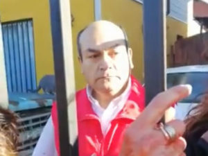 Funado en todo Chile y ahora sin trabajo: Santa Isabel separa a funcionario tras viralizarse brutal video de agresión a su pareja
