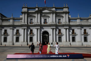 Cecilia Morel encabeza reuniones con primeras damas en Prosur