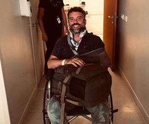 FOTOS | Diego Muñoz fue dado de alta tras violento accidente de tránsito: 