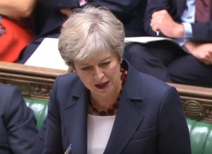 Theresa May ofreció su renuncia a cambio de la aprobación del acuerdo por el brexit