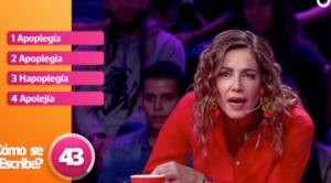 Error en Pasapalabra: término que estaba mal escrito fue dado por correcto