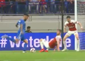 VIDEO | Ronnie Fernández le anotó un golazo al Arsenal en amistoso