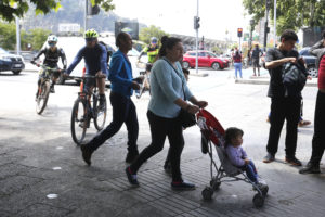 Aumentaron los atropellos de ciclistas a peatones entre 2017 y 2018