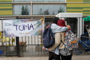 Estudiantes se tomaron la Facultad de Química y Farmacia de la U. de Chile para denunciar acosos sexuales