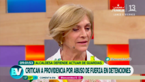La declaración de Evelyn Matthei en el Bienvenidos contra ex carabinero que le valió flor de querella