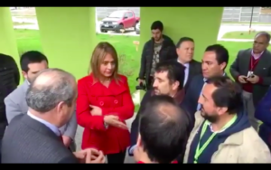 VIDEO | Graban a senadora Van Rysselberghe tratando de 