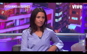 VIDEO | Así respondió Loreto Aravena cuando en plena entrevista de TV le preguntaron si Nicolás López es inocente