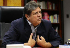Expresidente de Perú Alan García fallece tras dispararse para evitar detención