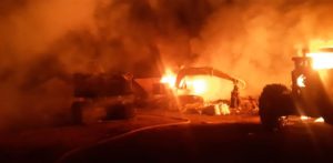 Investigan dos ataques incendiarios ocurridos en 24 horas en La Araucanía