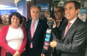 Inició venta de condones en los kioscos de Santiago Centro