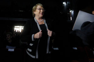 Bachelet apareció en el top 20 de las personas más influyentes del mundo en política de género