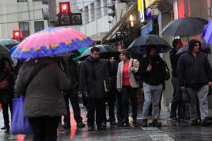 Onemi declara Alerta Temprana Preventiva para la Región Metropolitana por lluvias