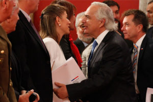 Chadwick respalda invitación a Guaraquena Gutiérrez: 