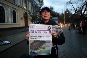 Coordinadora Feminista 8M llama a esperar la cuenta pública con cacerolazo en Plaza Italia
