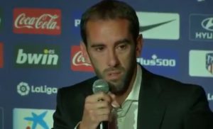 VIDEO | Diego Godín se despidió entre lágrimas del Atlético de Madrid