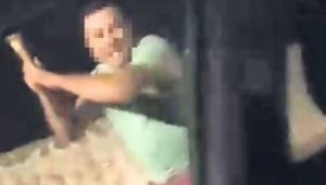 VIDEO | Militar es acusado de golpear con un bate a un conductor: víctima grabó todo