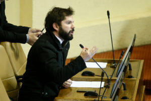 Boric por el Instituto Nacional: 