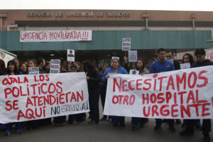 Hospital San José cumple una semana de protestas por falta de recursos