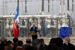 Piñera inauguró la línea de transmisión Cardones - Polpaico