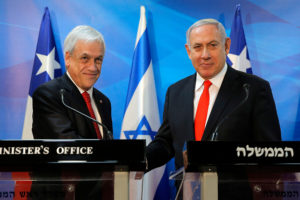 Piñera y Netanyahu firmaron acuerdos sin abordar polémica por presencia de autoridades