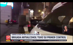 VIDEO | Así se llevó a cabo el primer control a botillerías que venden alcohol a menores en Las Condes