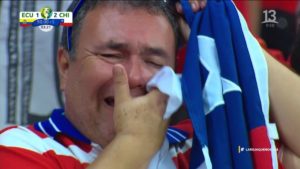 La emotiva historia del hincha que lloró con la Roja