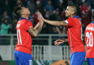 FOTOS | Arturo Vidal y Eduardo Vargas recurrieron a sus 