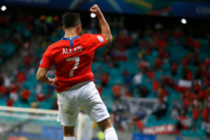 Alexis elegido el mejor jugador de la primera fase de Copa América