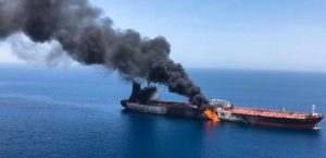 EE.UU. responsabilizó a Irán de los presuntos ataques contra dos buques en el golfo de Omán