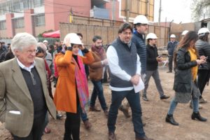 Jadue puso la primera piedra de proyecto de la Inmobiliaria Popular de Recoleta