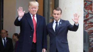 Macron y Trump conmemoraron los 75 años del 