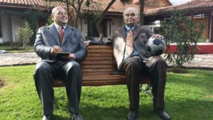 FOTOS | La Florida también presentó sus esculturas con personajes icónicos chilenos