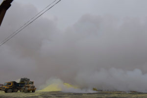 Evalúan alerta sanitaria por nube tóxica en Alto Hospico