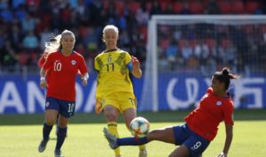 Chile cayó en la agonía ante Suecia en su estreno en el Mundial Femenino