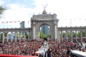 VIDEO | Reportan tiroteo durante la celebración de los campeones de la NBA en Toronto
