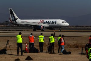 JetSmart inaugura base de operaciones en el aeropuerto Carriel Sur de Concepción