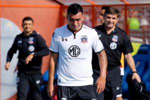 Esteban Paredes no fue convocado para el partido de Colo Colo ante Everton