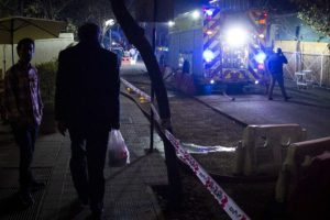 Reo en aislamiento quemó su colchón y provocó amago de incendio en Santiago 1