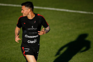 Jorge Aravena y los penales de Charles Aránguiz: 