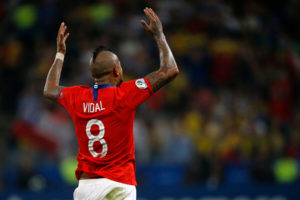 La arenga de Vidal para el crucial duelo frente a Perú por semis de Copa América