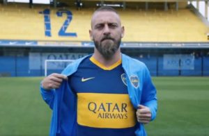 Daniele De Rossi causa furor en Argentina con su llegada a Boca Juniors