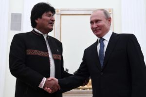 Vladimir Putin y Evo Morales suscriben acuerdos de cooperación: construirán la central nuclear más alta del mundo