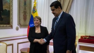 Furioso Nicolás Maduro responde a Michelle Bachelet: 