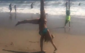 VIDEO | Nadia Comaneci recrea su 