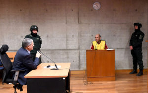 Las primeras imágenes del interrogatorio del ministro Carroza al 