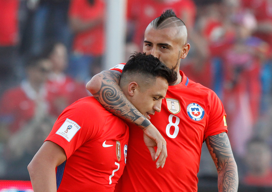 Arturo Vidal Alexis Sánchez