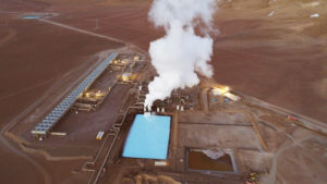 Inician construcción de expansión de 33 MW de la central geotérmica Cerro Pabellón